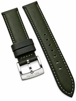 Zielony pasek skórzany 20 mm do zegarka Delbana Rotonda 41603.722.6.149.jpg